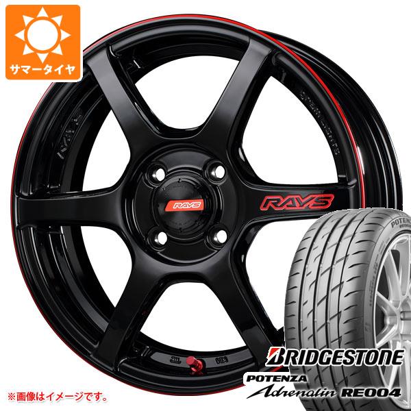 サマータイヤ 205/40R17 84W XL ブリヂストン ポテンザ アドレナリン RE004 レイズ グラムライツ 57C6 タイムアタックエディション 7.0-17｜tiremax