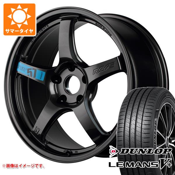 サマータイヤ 215/40R18 89W XL ダンロップ ルマン5 LM5+ レイズ グラムライツ 57CR スペックM 7.5-18