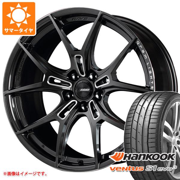 2024年製 サマータイヤ 225/35R19 (88Y) XL ハンコック ベンタス S1 エボ3 K127 レイズ グラムライツ 57FXZ 8.0 19 :gr57fxz 39938:タイヤマックス