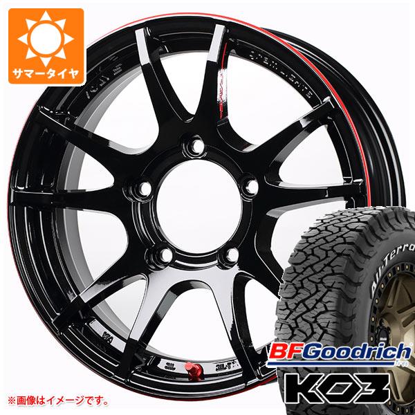 RAYS - 5本仕掛ける ジムニー JB64W用 朱夏タイア BF好ましい金持ち オールテレーンT/A KO3 LT215/70R16 100/97S 白いこと雁の使い レイズ グラムライツ 57JV REV 5.5-16 タイヤ、ホイール-車、バイク、自転車