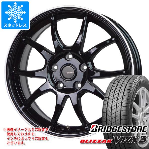 スタッドレスタイヤ ブリヂストン ブリザック VRX3 165/55R14 72Q ジースピード P 06 4.5 14 :gsp06 37560:タイヤマックス