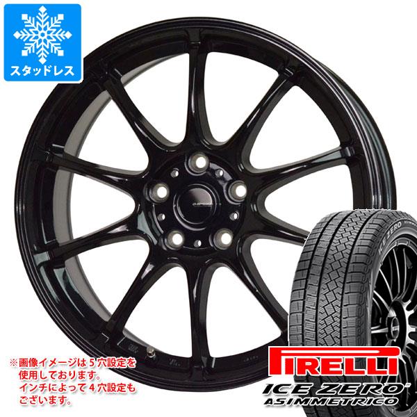 スタッドレスタイヤ ピレリ アイスゼロアシンメトリコ 215/50R18 92H ジースピード G 07 7.5 18 :gspg07 38919:タイヤマックス