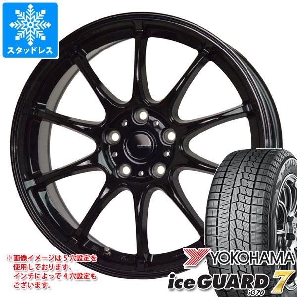 スタッドレスタイヤ ヨコハマ アイスガードセブン iG70 215/55R17 94Q ジースピード G-07 7.0-17