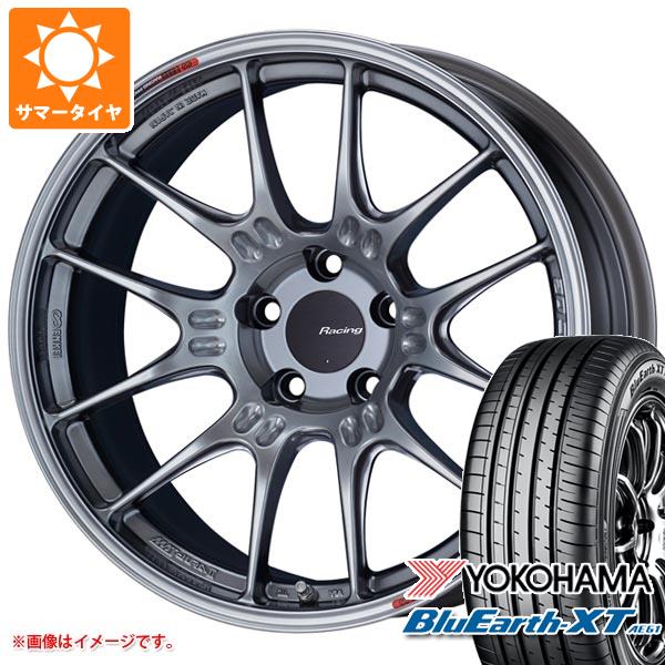 ENKEI - 夏場タイア 215/50R18 92V ヨコハマ 青み地びたXT AE61 エンケイ 一ころ GTC02 7.5-18