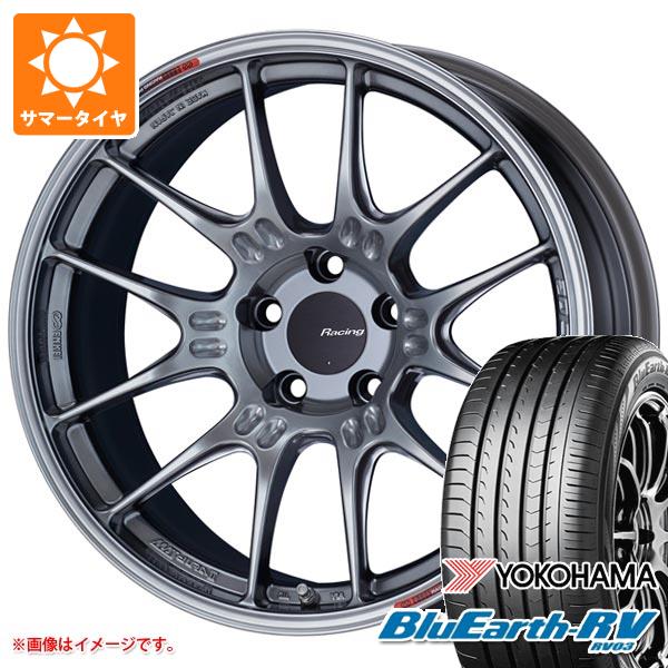 ENKEI - 炎節タイア 245/40R19 98W XL ヨコハマ 青味地びたRV RV03 エンケイ 一ころ GTC02 8.5-19