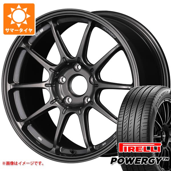 PIRELLI - ホンダ シビック 手あいR FK8用 朱夏タイア ピレリ パワジー 245/40R18 97Y XL SSR GTX01 フォージド 9.5-18 自動車-夏タイヤ、ホイールセット