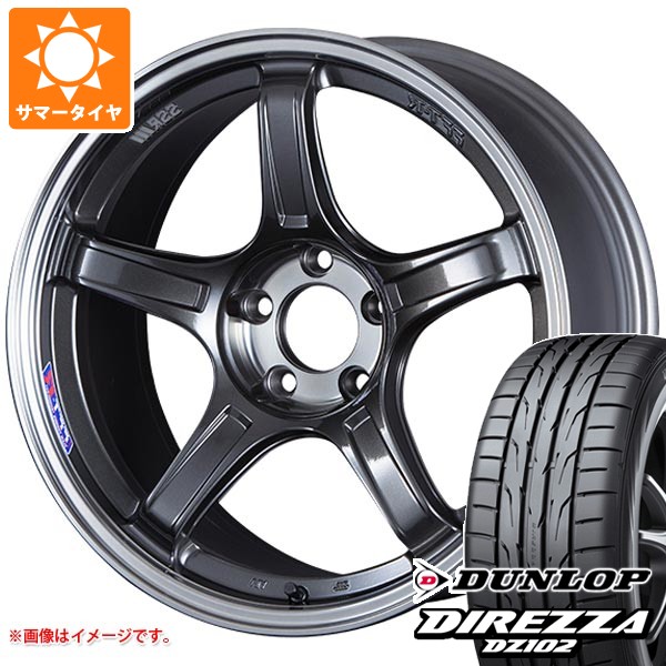 サマータイヤ 265/35R18 97W XL ダンロップ ディレッツァ DZ102 SSR GTX03 9.5-18
