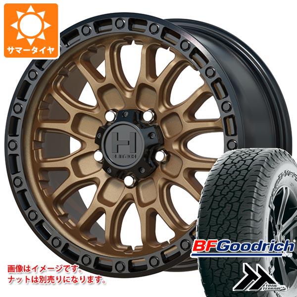 サマータイヤ 225/60R17 99H BFグッドリッチ トレールテレーンT/A ブラックレター ホスタイル H135 リッジクレスト 8.0-17