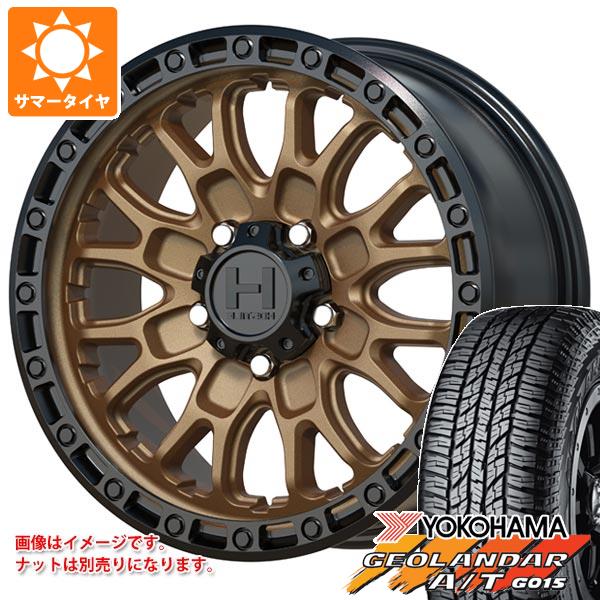 GEOLANDAR - 朱夏タイア 225/60R17 99T ヨコハマ ジオランダー A/T G015 アウトラインホワイトレター ホ表現スタイル H135 リッジクレスト 8.0-17 タイヤ、ホイール-車、バイク、自転車-夏タイヤ、ホイールセット