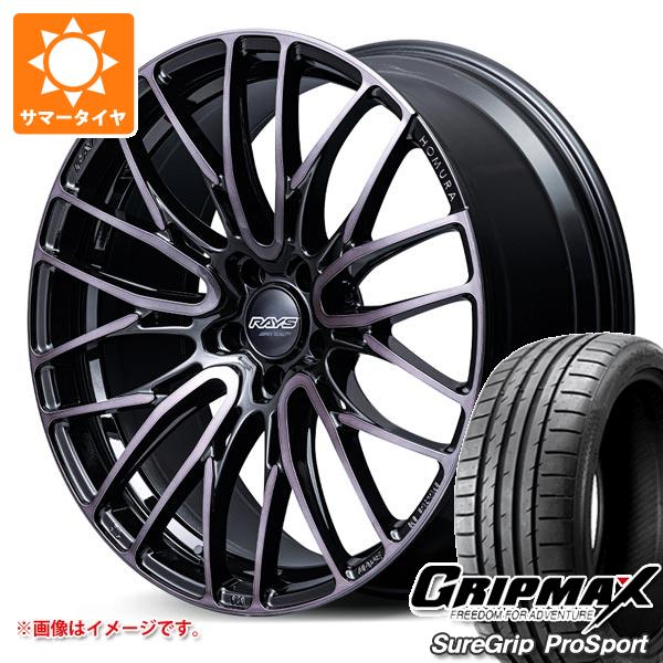 サマータイヤ 245/40R19 98Y XL グリップマックス シュアグリップ プロスポーツ レイズ ホムラ 2x10BD ブラッククリアエディション 8.5-19