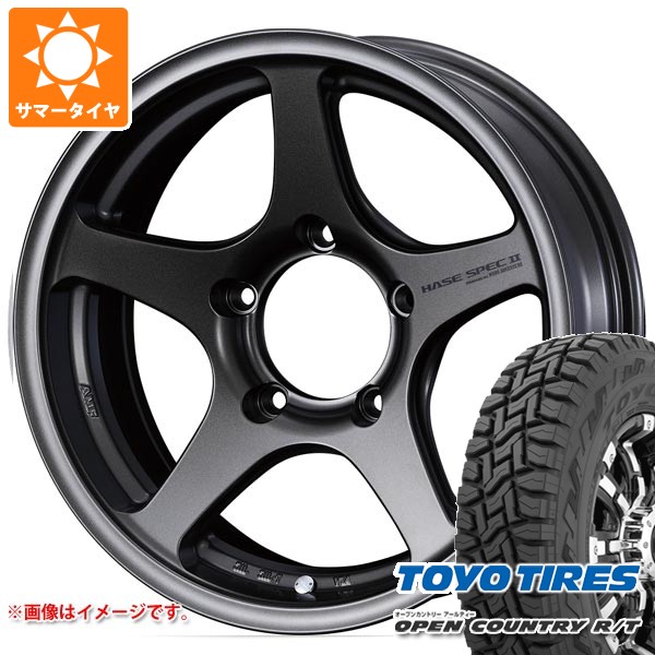 WEDS - 5本仕かける スズキ ジムニーシエラ JB74W用 炎節タイア トゥーヨー 明けひろげカントリー R/T 185/85R16 105/103N LT 白いこと水茎の跡 ハセスペック2 5.5-16