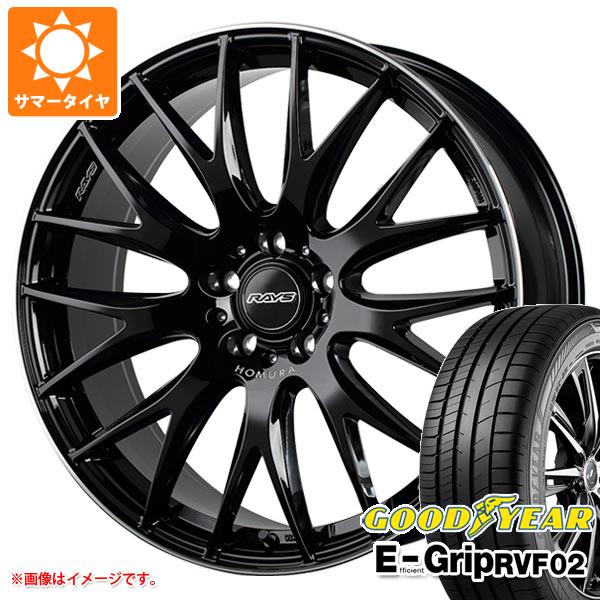 サマータイヤ 245/45R20 103W XL グッドイヤー エフィシエントグリップ RVF02 レイズ ホムラ 2x9 プラス 8.5-20