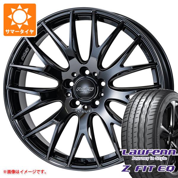 サマータイヤ 245/35R20 95Y XL ラウフェン Zフィット EQ LK03 レイズ ホムラ 2x9 プラス ジェットブラック 3 8.5 20 :hom29pjt 38477:タイヤマックス