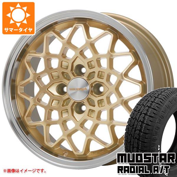 サマータイヤ 165/60R15 77S マッドスター ラジアル A/T ホワイトレター MLJ ハイペリオン カルマ GD 5.0 15 :hypcalgd 34809:タイヤマックス