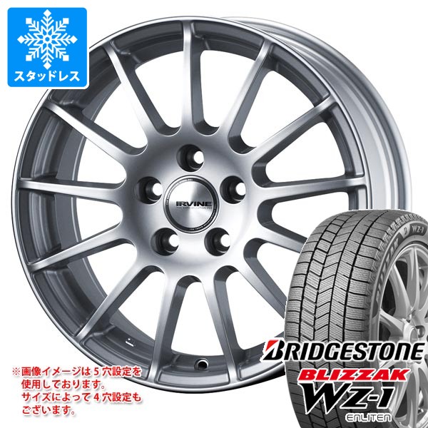 VW シャラン用 スタッドレス ブリヂストン ブリザック WZ-1 215/60R16 95Q アーヴィン F01