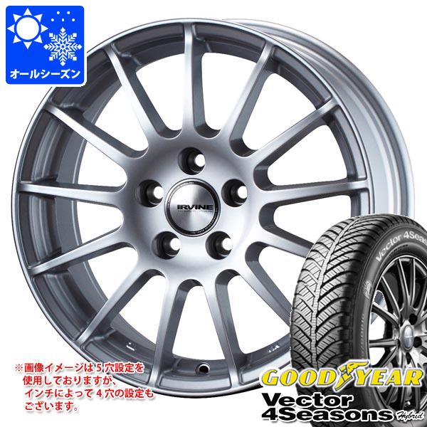 ジープ レネゲード BU/BV系用 オールシーズンタイヤ グッドイヤー ベクター 4シーズンズ ハイブリッド 215/65R16 98H アーヴィン F01