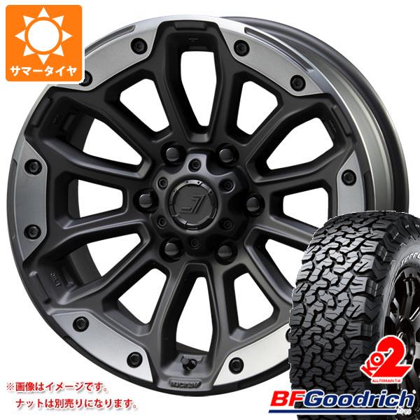 5本セット FJクルーザー 10系用 サマータイヤ BFグッドリッチ オールテレーンT/A KO2 LT285/70R17 116/113S ブラックレター ジェップセン MJCR 216 8.0-17｜tiremax