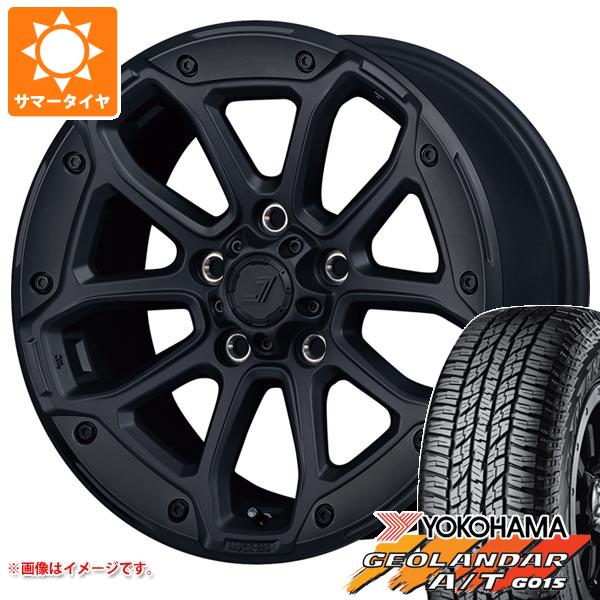 デリカD:5用 サマータイヤ ヨコハマ ジオランダー A/T G015 225/70R16 103H ブラックレター ジェップセン MJCR 216 7.5 16 :je216sb 22934 m83961tb:タイヤマックス