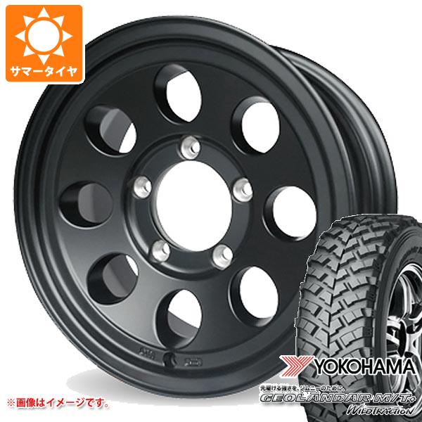 5本セット ジムニー用 サマータイヤ ヨコハマ ジオランダー M/T+ G001J 195R16C 104/102Q ジムライン タイプ2 5.5-16