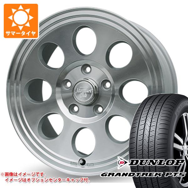 アウトランダー GF/GG系用 サマータイヤ ダンロップ グラントレック PT5 225/70R16 103H ジムライン タイプ2 7.0 16 :jimty25 40266 m83975tb:タイヤマックス