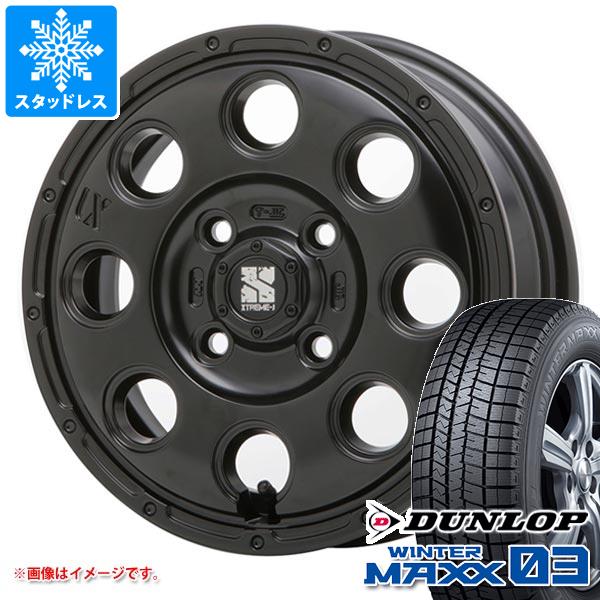 エブリイワゴン DA17W用 スタッドレス ダンロップ ウインターマックス03 WM03 155/70R13 75Q MLJ エクストリームJ KK03