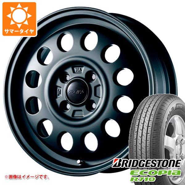 エブリイバン DA17V用 サマータイヤ ブリヂストン エコピア R710 145/80R13 82/80N (145R13 6PR相当) KLC ヤマト 4.0 13 :klcyama 35121 s861039zk:タイヤマックス