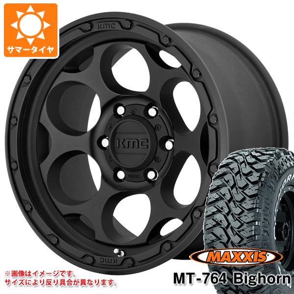 サマータイヤ 265/70R17 118/115Q 8PR マキシス MT 764 ビッグホーン ホワイトレター KMC KM541 ダーティーハリー 8.5 17 :km541tb6 36331:タイヤマックス