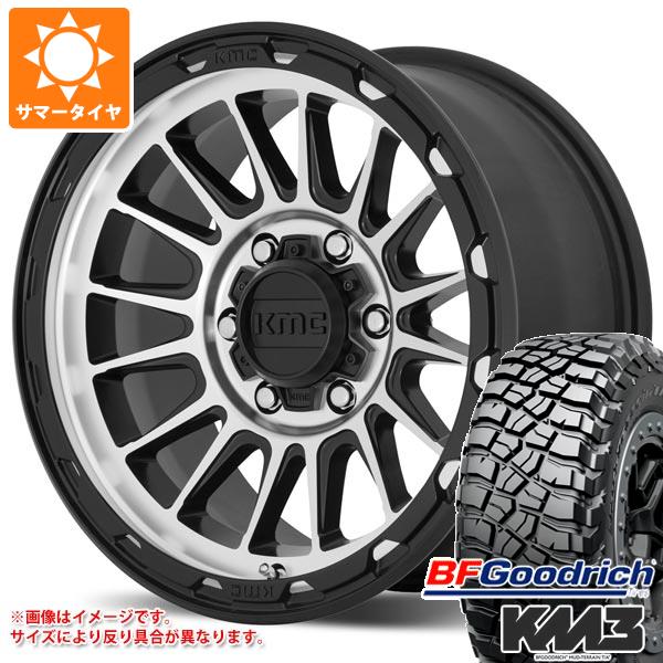 5本セット ジープ ラングラー JK/JL系用 サマータイヤ BFグッドリッチ マッドテレーン T/A KM3 35x12.50R18LT 123Q KMC KM542 インパクト :km542bmw 27560 j27124p 5:タイヤマックス