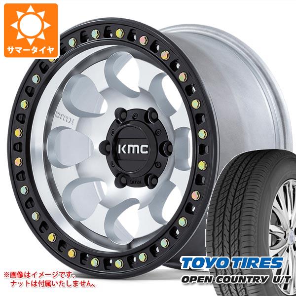 ハイラックスサーフ215系用 サマータイヤ トーヨー オープンカントリー U/T 265/65R17 112H KMC KM550 ライオト SBL 8.5 17 :km550mb6 28543 t801055yt:タイヤマックス