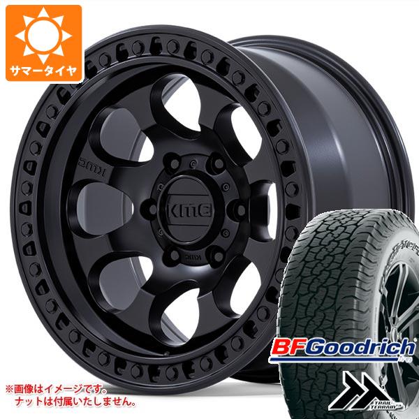 ランドクルーザー プラド 150系用 サマータイヤ BFグッドリッチ トレールテレーンT/A 265/65R17 112T OWL KMC KM550 ライオト SBL 8.5-17