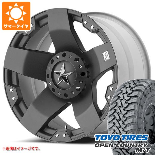 ハイラックスサーフ215系用 サマータイヤ トーヨー オープンカントリー M/T LT265/65R17 120/117P ブラックレター KMC XD775 ロックスター 8.0 17 :kmcxd775 32611 t801055yt:タイヤマックス