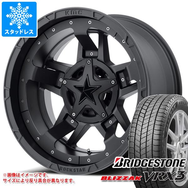 ブリザック VRX3 - ジープ ラングラー JK/JL系用 スタッドレス ブリヂストン 265/65R18 116Q XL KMC XD827 鍵を掛けるはやりっ児3 自動車-タイヤ、ホイール-車、バイク、自転車