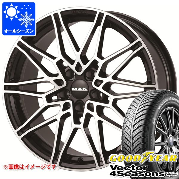 BMW F39 X2用 オールシーズンタイヤ グッドイヤー ベクター 4シーズンズ ハイブリッド 225/50R18 95H MAK ケーニッヒ