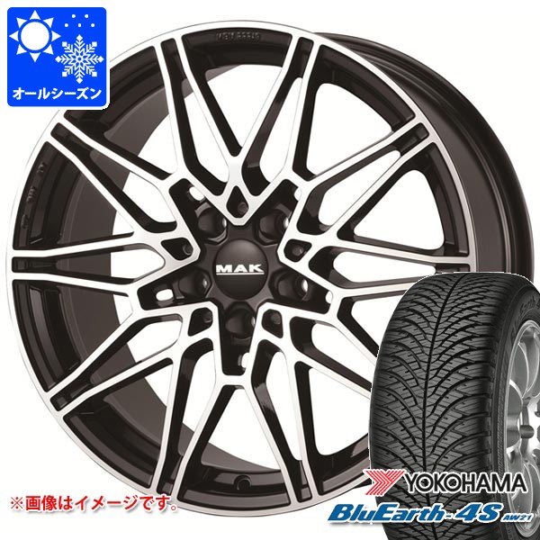 BMW G26 4シリーズ用 オールシーズンタイヤ ヨコハマ ブルーアース4S AW21 225/55R17 101W XL MAK ケーニッヒ