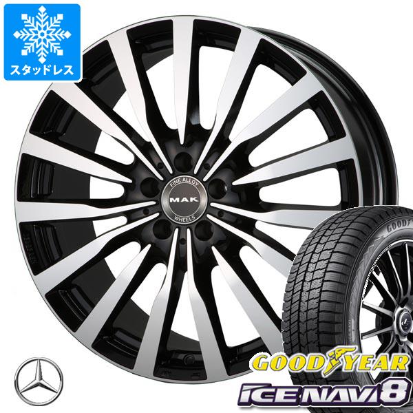 メルセデスベンツ W222 Sクラス用 スタッドレス グッドイヤー アイスナビ8 245/45R19 102Q XL MAK クローネ :kronbm 37400 m24300b:タイヤマックス