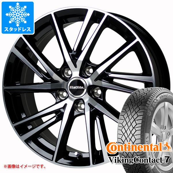 スタッドレスタイヤ コンチネンタル バイキングコンタクト7 175/55R15 77T ラフィット LW 06 2 5.5 15 :laflw062 32937:タイヤマックス