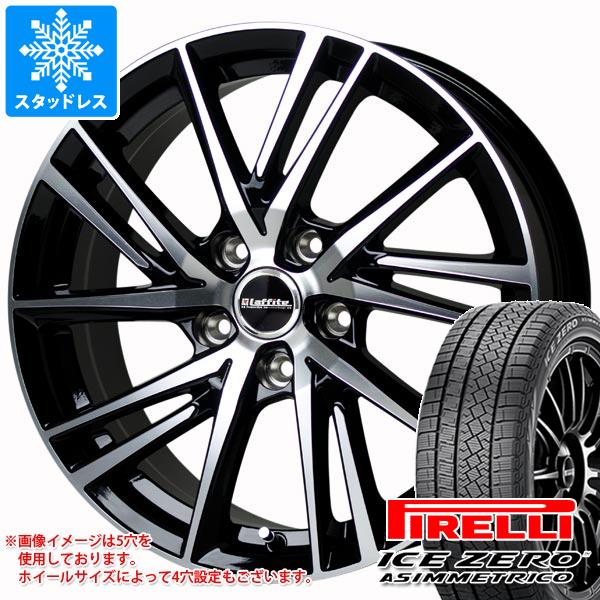 ICE ASIMMETRICO - スタッドレスタイヤ ピレリ アイスゼロアシンメトリコ 195/65R16 92H ラフィット LW-06 2 6.0-16 タイヤ、ホイール-自動車