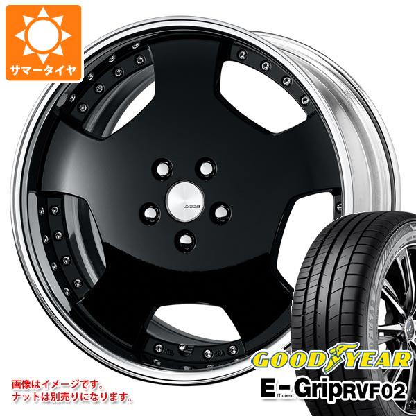 サマータイヤ 225/55R19 103W XL グッドイヤー エフィシエントグリップ RVF02 ワーク ランベック LDZ 7.5-19