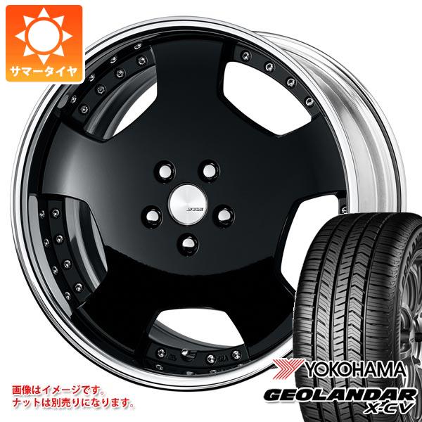 WORK - 炎節タイア 265/45R21 104W ヨコハマ ジオランダー X-CV G057 細工物 ランベック LDZ 9.0-21