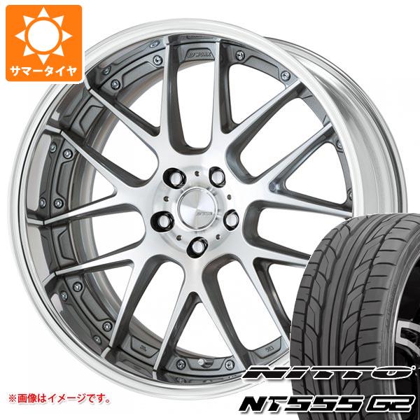 サマータイヤ 215/40R18 89W XL ニットー NT555 G2 ワーク ランベック LM7 7.5 18 :lanlm7 24105:タイヤマックス