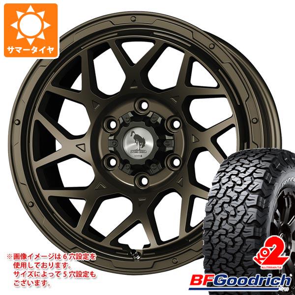 エクストレイル T32系用 2023年製 サマータイヤ BFグッドリッチ オールテレーンT/A KO2 LT225/70R16 102/99R ホワイトレター ロディオドライブ 8M モノ 7.0 16 :ld8mb5 21573 n84974sn:タイヤマックス