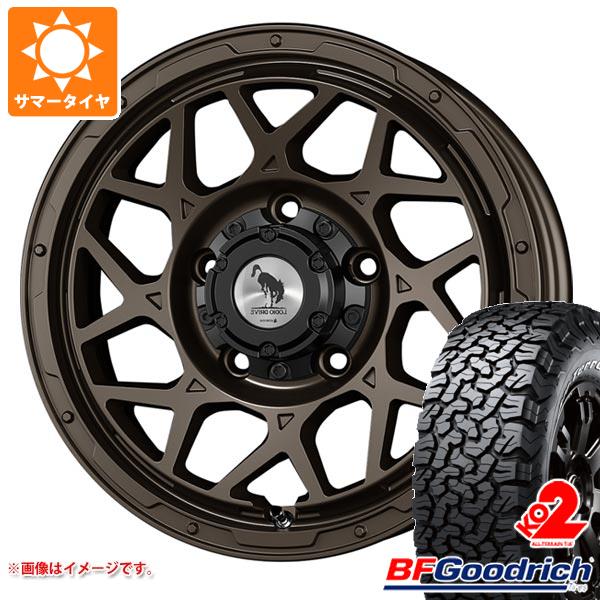 5本セット ジムニーシエラ JB74W用 サマータイヤ BFグッドリッチ オールテレーンT/A KO2 LT225/75R16 115/112S ホワイトレター ロディオドライブ 8M モノ 6.0 16 :ld8mbjs 19592 s861005zk 5:タイヤマックス