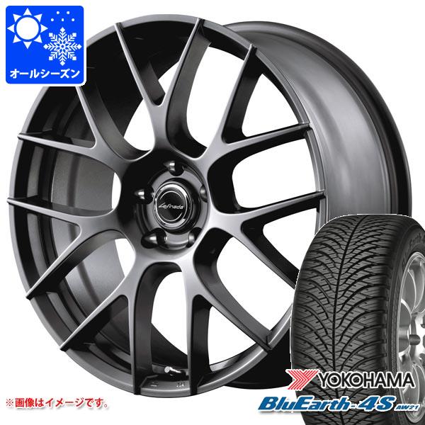 アルファード 40系用 オールシーズンタイヤ ヨコハマ ブルーアース4S AW21 225/60R18 104V XL  レフィナーダ モーション3 7.0-18｜tiremax