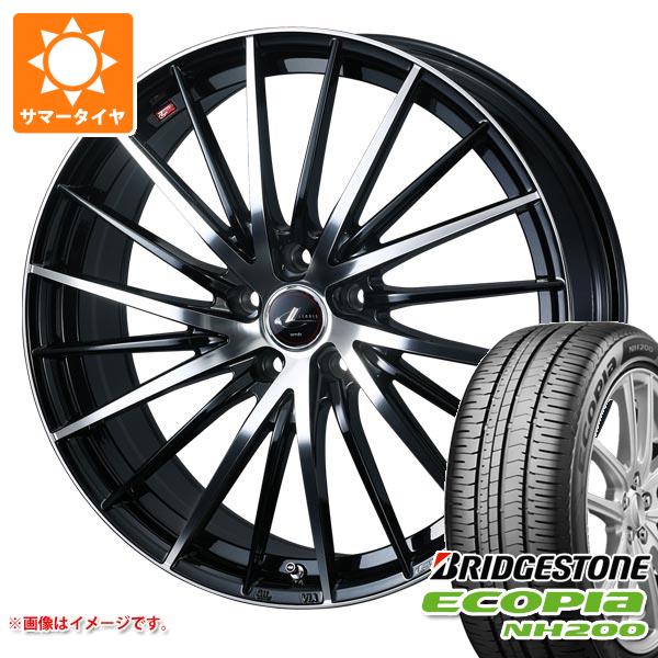 WEDS サマータイヤ 225/50R17 94V ブリヂストン エコピア NH200