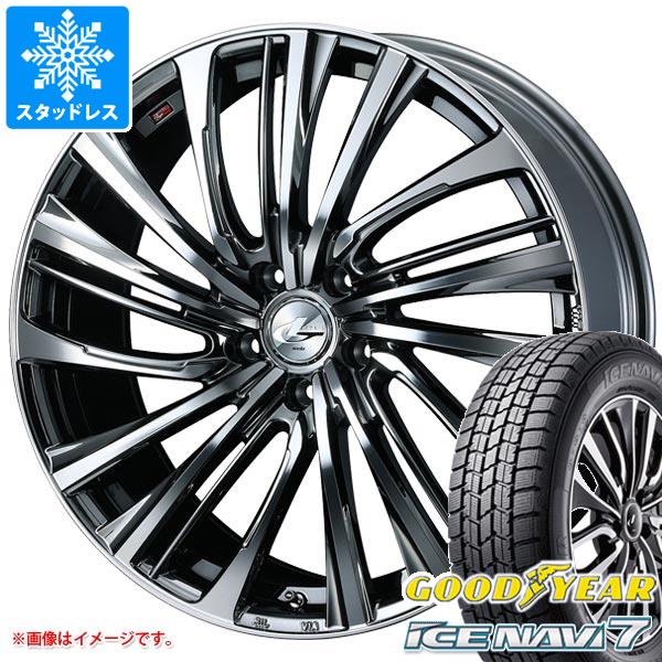 スタッドレスタイヤ グッドイヤー アイスナビ7 215/50R17 91Q レオニス FS 7.0-17