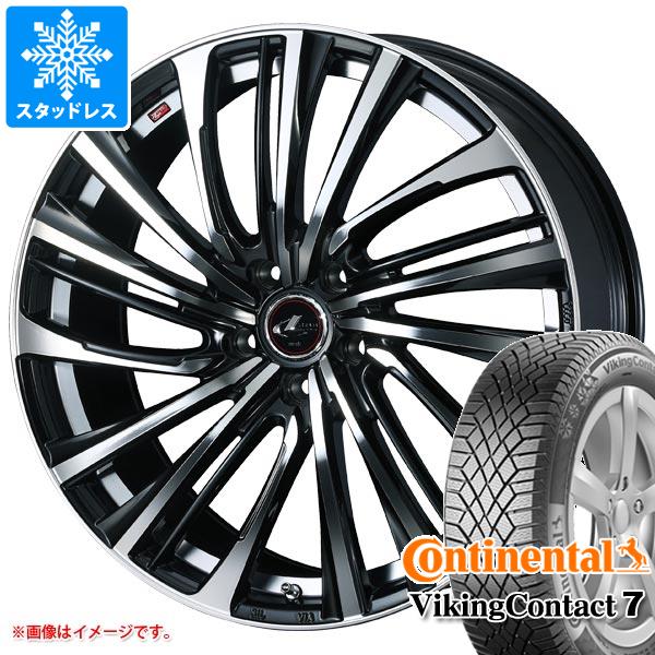 スタッドレスタイヤ コンチネンタル バイキングコンタクト7 225/50R18 99T XL レオニス FS 8.0 18 :leofspb 29780:タイヤマックス