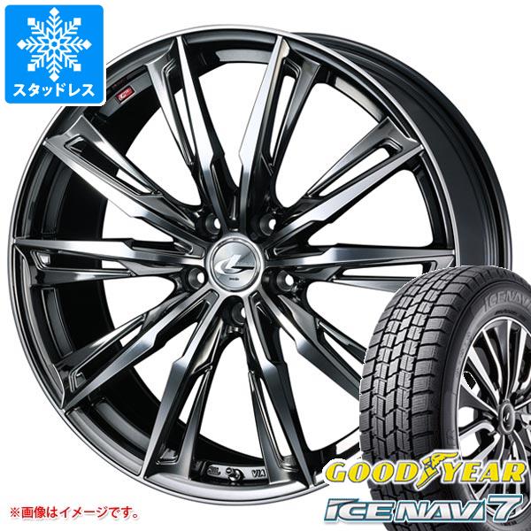 スタッドレスタイヤ グッドイヤー アイスナビ7 215/50R17 91Q レオニス GX 7.0-17