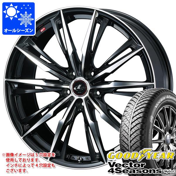 オールシーズン 205/60R16 92H グッドイヤー ベクター 4シーズンズ ハイブリッド レオニス GX 6.5 16 :leogxpb 23008:タイヤマックス