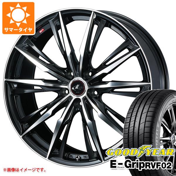 サマータイヤ 225/40R19 93W XL グッドイヤー エフィシエントグリップ RVF02 レオニス GX 7.5-19