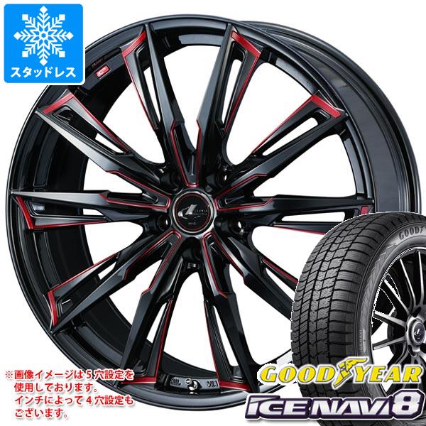 スタッドレスタイヤ グッドイヤー アイスナビ8 225/40R18 92Q XL レオニス GX 7.0 18 :leogxrd 37402:タイヤマックス